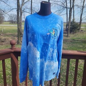 Spirit Jersey Women's Blue Disneyland Resort  Stitch Size Large NWT